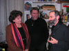 Foto ne studion e poetit Luigi Manzi, Rome, 18 shtator 2005